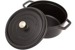 Cocotte Staub 24 Cm, 3,8 L Noir -Couteaux De Cuisine SB1102425 02 staub sb1102425 02