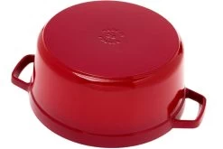Staub Cocotte 26cm, 5,2L, Rouge Avec Panier Vapeur 7 Staub Cocotte 26cm, 5,2L, Rouge Avec Panier Vapeur -Couteaux De Cuisine SB1133806 04 staub sb1133806 04