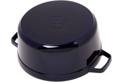 Staub Cocotte 26cm, 5,2L, Bleue Avec Panier Vapeur -Couteaux De Cuisine SB1133891 04 staub sb1133891 04