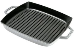 Gril Staub 33cm Carré, Gris