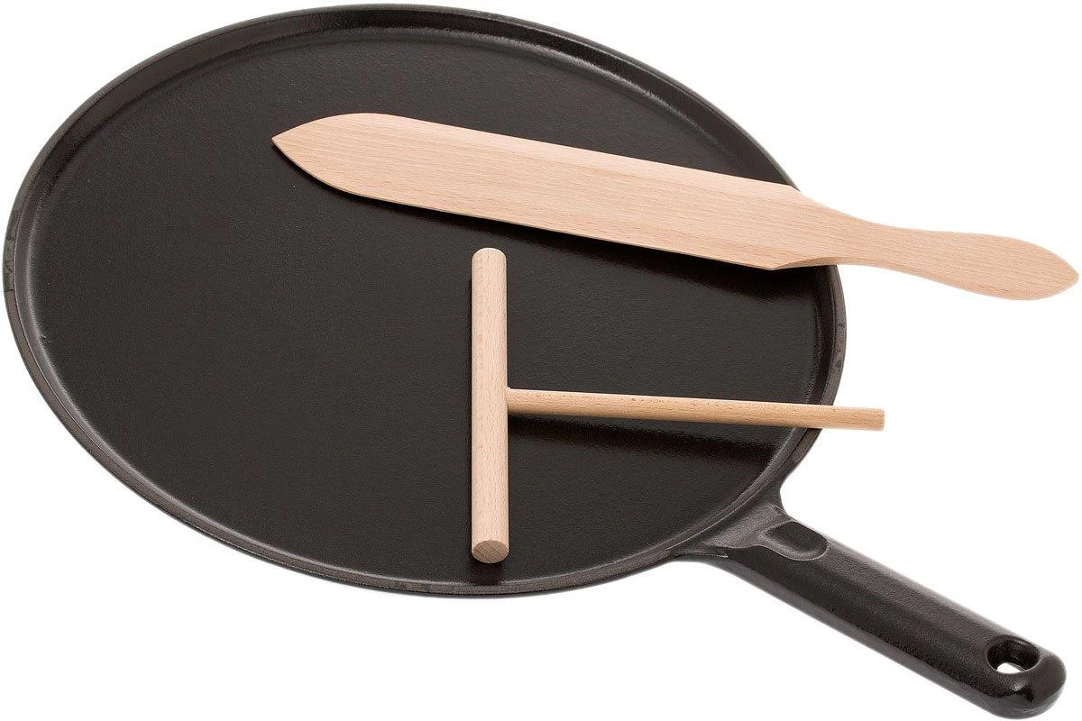 Poêle à Crêpes Staub 30 Cm, Noir 1 Poêle à Crêpes Staub 30 Cm, Noir