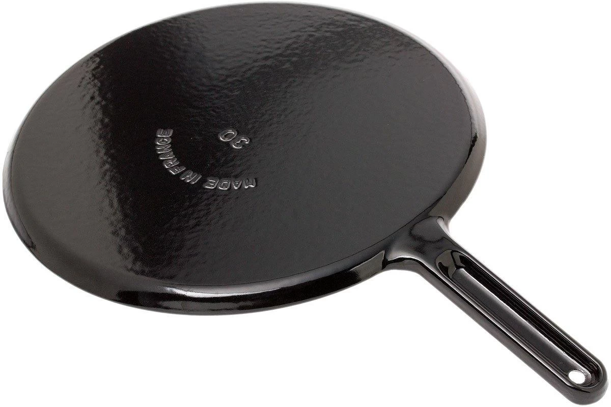 Poêle à Crêpes Staub 30 Cm, Noir 2 Poêle à Crêpes Staub 30 Cm, Noir – Image 2