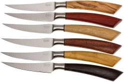 Saladini Ensemble 6 Pièces Couteaux à Steak 23 Cm, Ensemble Cadeau