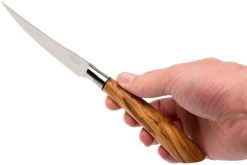 Saladini Ensemble 6 Pièces Couteaux à Steak 23 Cm, Ensemble Cadeau -Couteaux De Cuisine SL4001VL6 08 saladini sl4001vl6 08