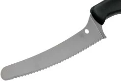 Spyderco Z-Cut K13SBK Couteau Universel 11 Cm, Noir, Dentelé -Couteaux De Cuisine SPK13SBK 03 spyderco
