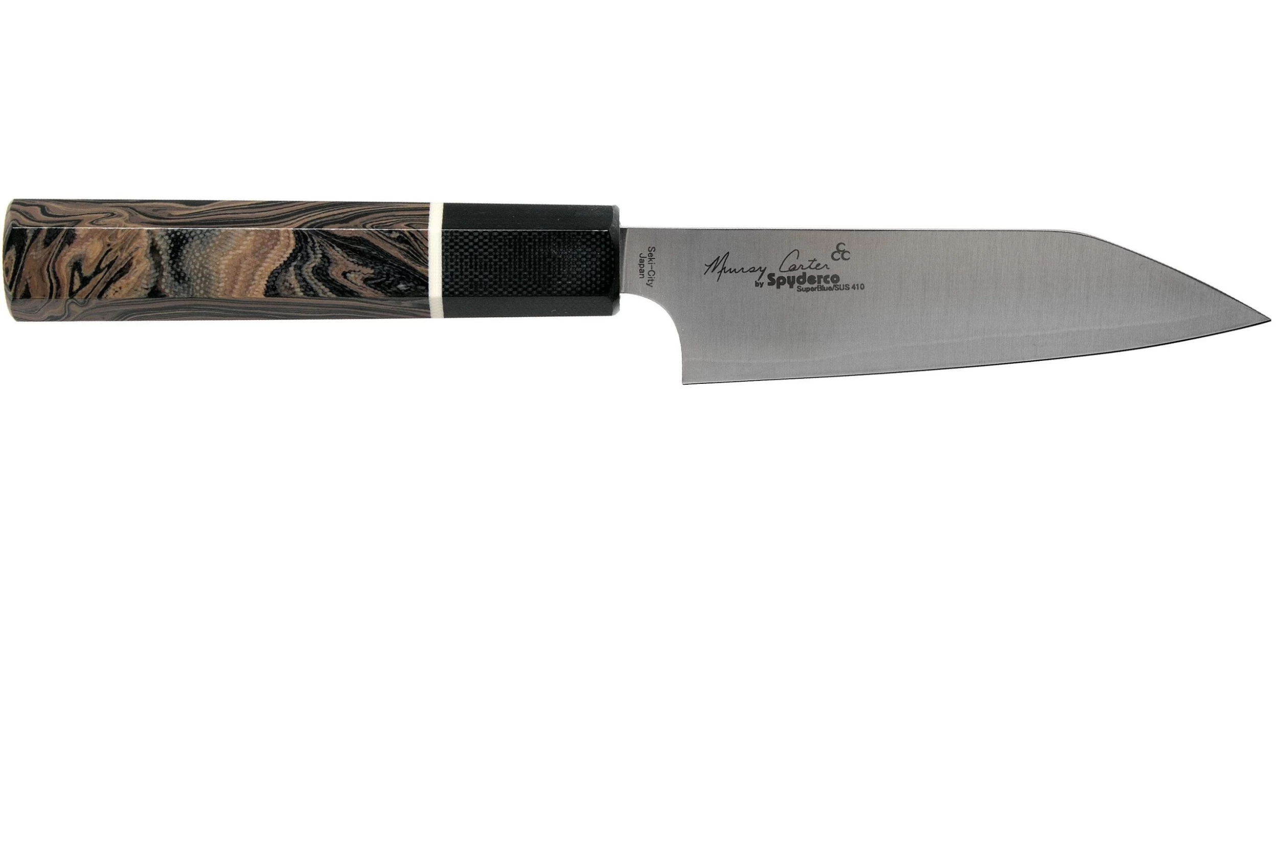 Spyderco Itamae Petty Murray Carter Collection, K15GPBNBK 2 Spyderco Itamae Petty Murray Carter Collection, K15GPBNBK – Image 2