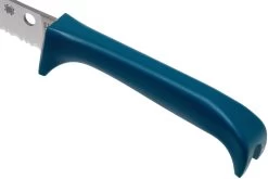 Spyderco Counter Puppy Couteau à Tomates Dentelé Bleu, K20SBL -Couteaux De Cuisine SPK20SBL 05 spyderco