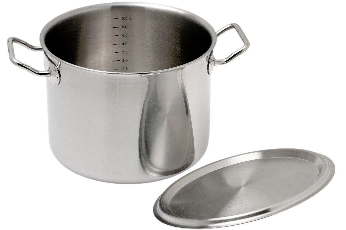 Spring Brigade Premium Marmite Avec Couvercle 22 Cm, 6,5L 2 Spring Brigade Premium Marmite Avec Couvercle 22 Cm, 6,5L – Image 2