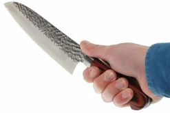 Sakai Takayuki 33-Layer Damascus Santoku, 18 Cm -Couteaux De Cuisine TA07392 05 sakai takayuki santoku ta07392 d5