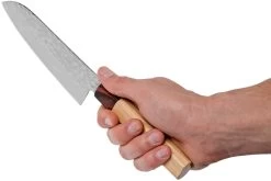 Sakai Takayuki Santoku 33-Layer Damascus Hammered WA 17 Cm -Couteaux De Cuisine TA07472 06 sakai takayuki