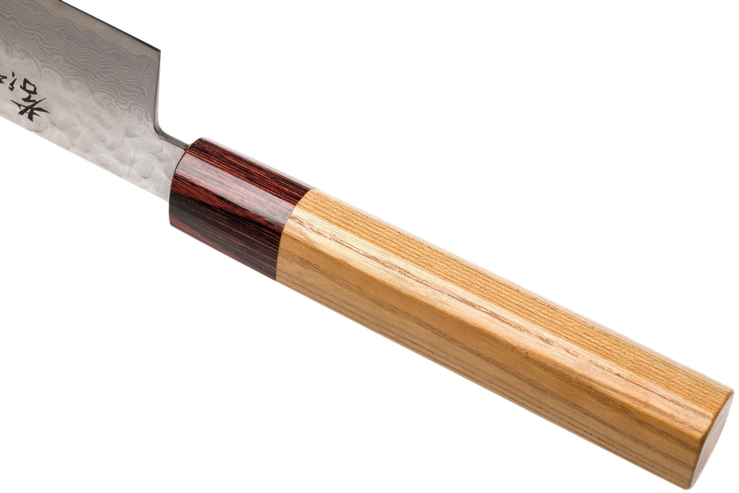 Sakai Takayuki Nakiri 33-Layer Damascus Hammered WA 16 Cm 4 Sakai Takayuki Nakiri 33-Layer Damascus Hammered WA 16 Cm – Image 4