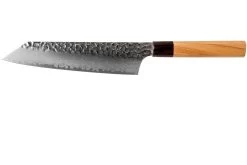 Sakai Takayuki Bunka 33-Layer Damascus Hammered WA 20 Cm