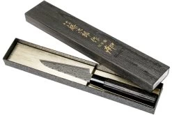 Tojiro Shippu Black Damascus Couteau D'office (Petty) 9 Cm, FD-1591 -Couteaux De Cuisine TJFD 1591 08 tojiro sippu black