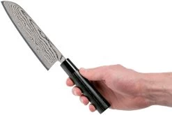 Tojiro Shippu Black Damascus Santoku 17 Cm, FD-1597 -Couteaux De Cuisine TJFD 1597 06 tojiro sippu black