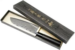 Tojiro Shippu Black Damascus Santoku 17 Cm, FD-1597 -Couteaux De Cuisine TJFD 1597 08 tojiro sippu black