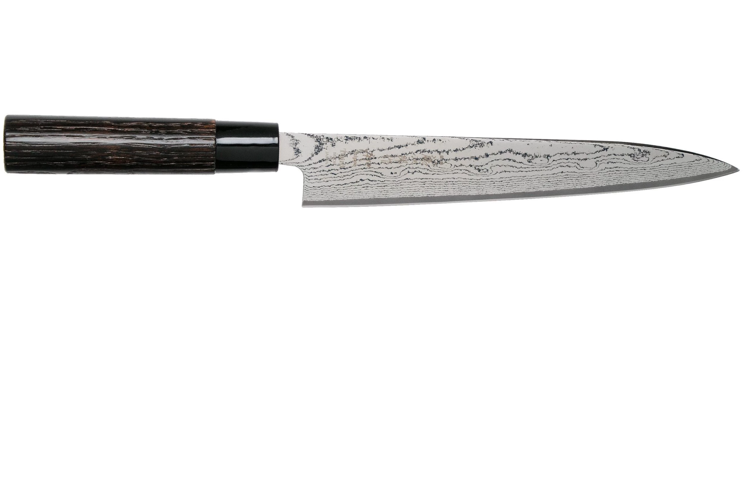 Tojiro Shippu Black Damascus Couteau à Viande 21 Cm, FD-1599 2 Tojiro Shippu Black Damascus Couteau à Viande 21 Cm, FD-1599 – Image 2