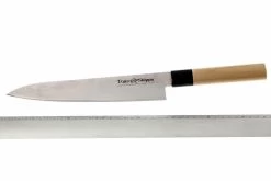 Tojiro Shippu Damas 63 Couches, Couteau De Chef 24 Cm -Couteaux De Cuisine TJFD595 24 06 tojiro shippu koksmes 24cm tjfd595 24 d5