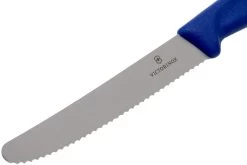 Victorinox SwissClassic 6.7832.6, Set De 6 Couteaux à Tomates Et Couteaux De Table, Bleu -Couteaux De Cuisine VT6 7832 6 03 victorinox