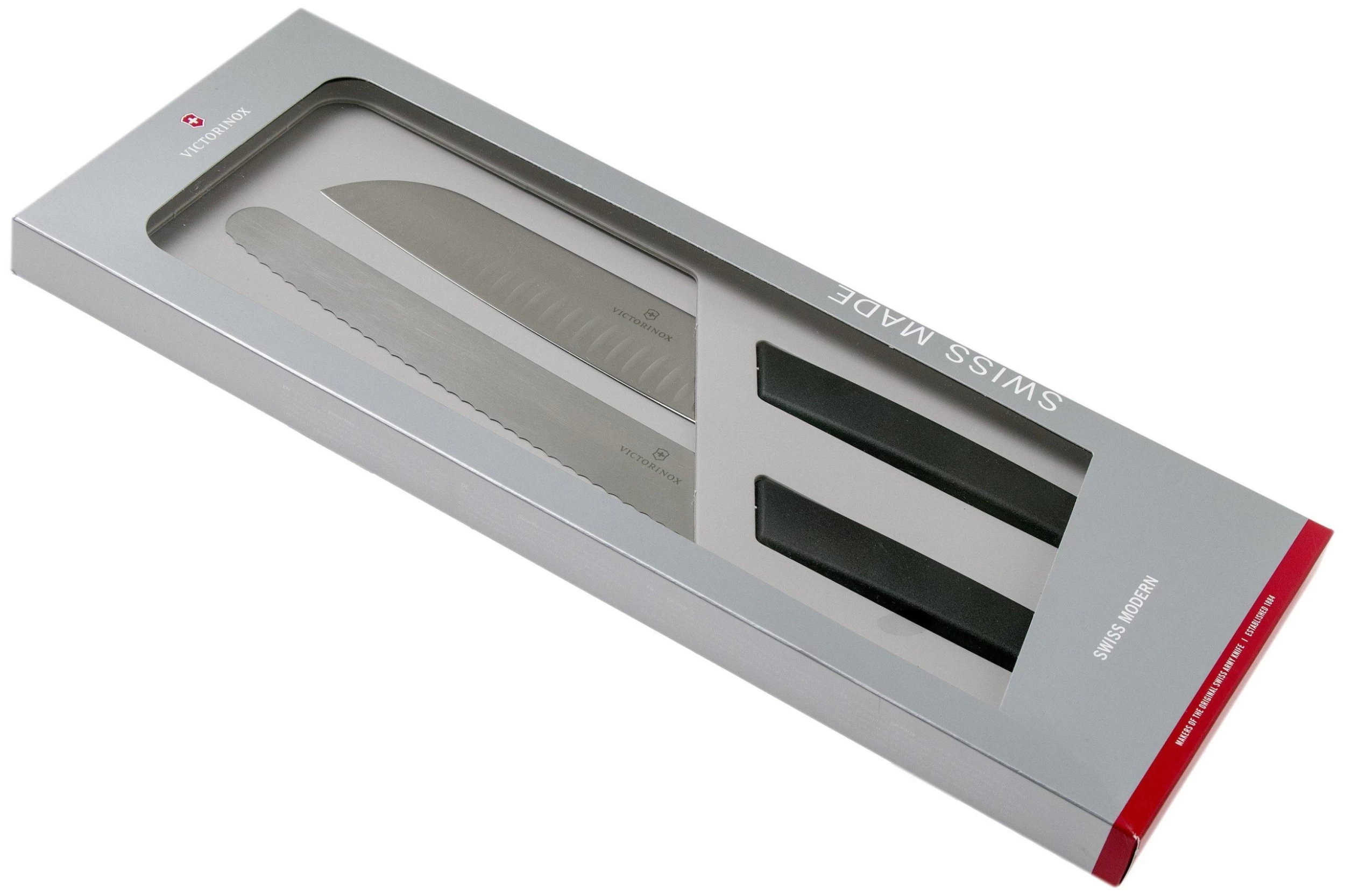 Victorinox Swiss Modern Set De 2 Couteaux, Noirs 4 Victorinox Swiss Modern Set De 2 Couteaux, Noirs – Image 4