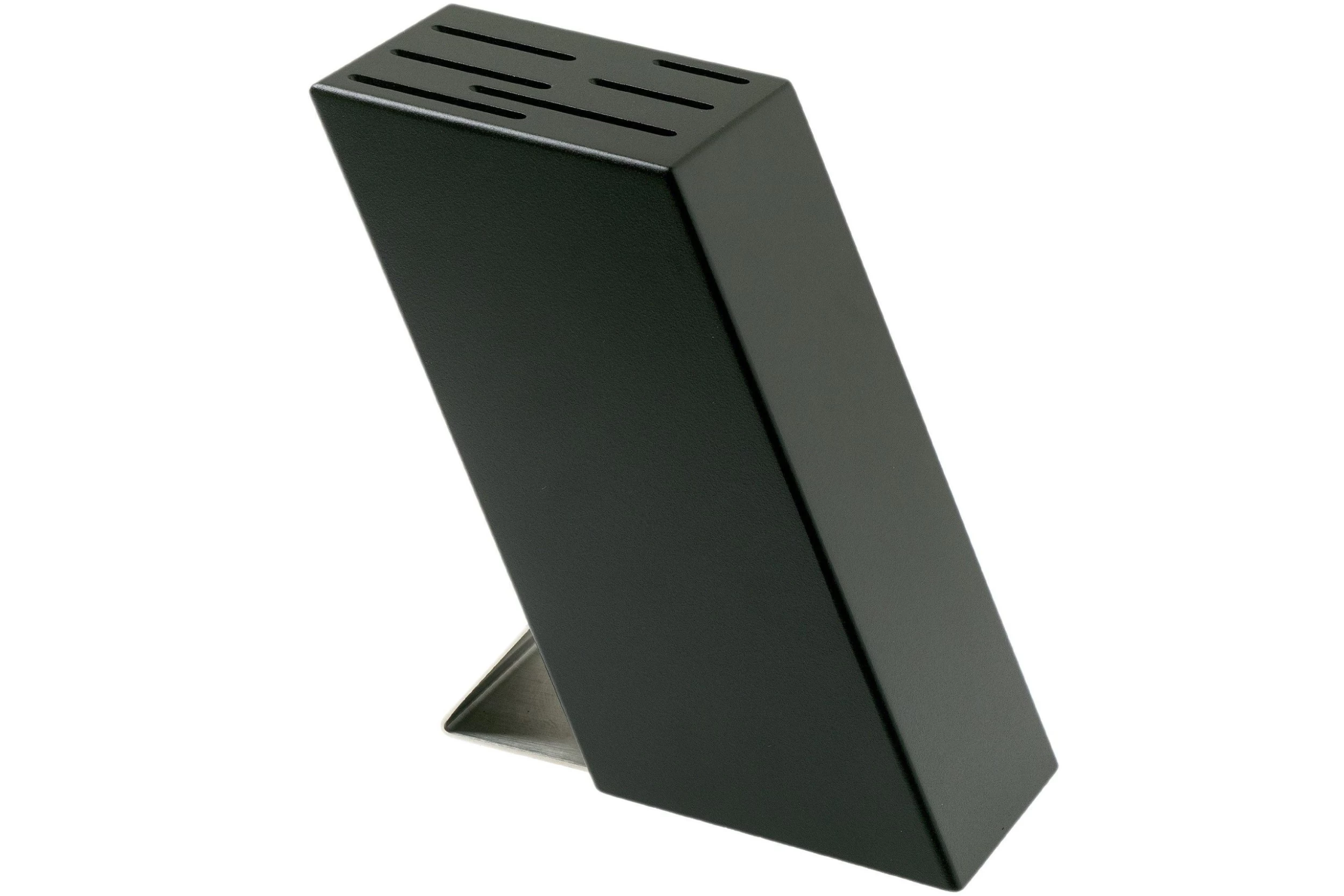 Victorinox Swiss Modern Bloc à Couteaux , Cuir Noir, 7-7086-03 2 Victorinox Swiss Modern Bloc à Couteaux , Cuir Noir, 7-7086-03 – Image 2