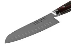 Yaxell Super Gou 37118 Santoku à Alvéoles, Acier Damassé 161 Couches, 16,5 Cm 7 Yaxell Super Gou 37118 Santoku à Alvéoles, Acier Damassé 161 Couches, 16,5 Cm -Couteaux De Cuisine YL37118 03 yaxell