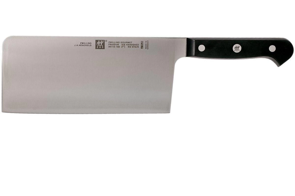 Zwilling Gourmet Couteau De Chef Chinois 18 Cm, 36112-181 1 Zwilling Gourmet Couteau De Chef Chinois 18 Cm, 36112-181